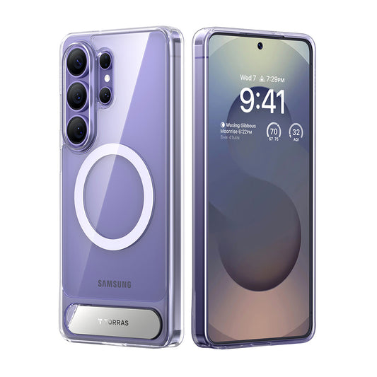 MagSafe Case for Samsung Galaxy S26 Ultra, Torras, Pstand, Transparent