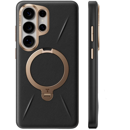 MagSafe cover til Samsung Galaxy S26 Ultra, Torras, QPRO Leather, Sort