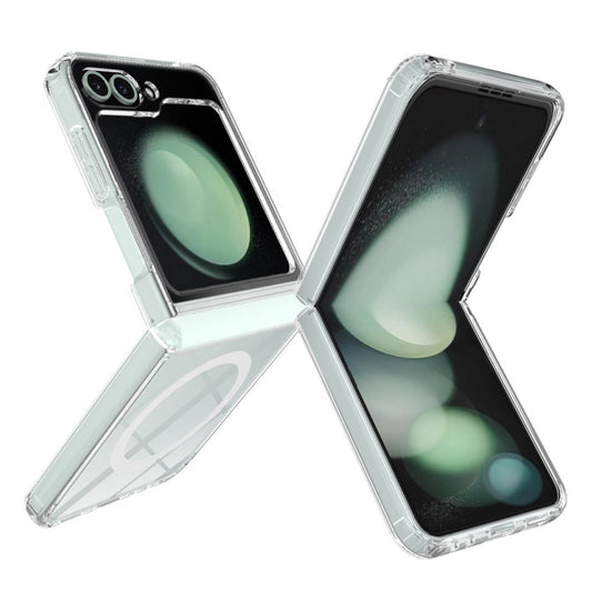 MagSafe-etui til Samsung Galaxy Z Flip7 FE F761 / Z Flip6 F741, Techsuit, Pro, Transparent