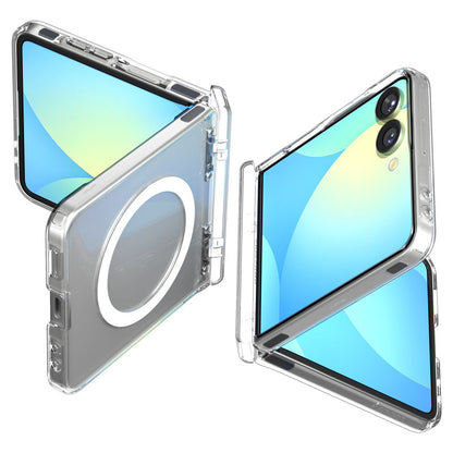 MagSafe cover til Samsung Galaxy Z Flip7 F766, Spigen, Ultra Hybrid Pro, Gennemsigtig ACS09559