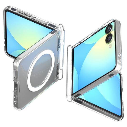 MagSafe cover til Samsung Galaxy Z Flip7 F766, Spigen, Ultra Hybrid Pro, Gennemsigtig ACS09559