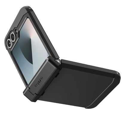 MagSafe cover til Samsung Galaxy Z Flip7 FE F761 / Z Flip6 F741, Spigen, Tough Armor Pro, Sort ACS09807