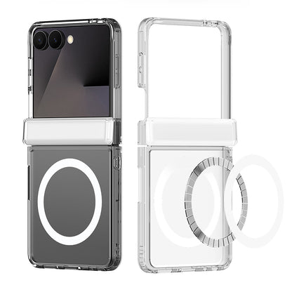 MagSafe-etui til Samsung Galaxy Z Flip8 F776, DUX DUCIS, Klin, Gennemsigtig