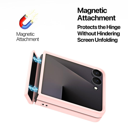 MagSafe-etui til Samsung Galaxy Z Flip8 F776, DUX DUCIS, Yind, Lyserød