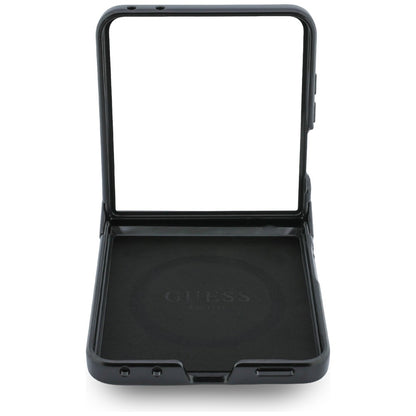 MagSafe-etui til Samsung Galaxy Z Flip8 F776, Guess, 4G Leather Classic, Brun