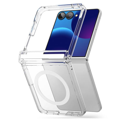 MagSafe-etui til Samsung Galaxy Z Flip8 F776, Ringke, Fusion Flap, Transparent