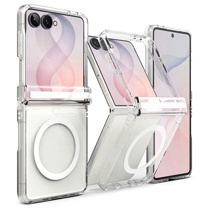 MagSafe-etui til Samsung Galaxy Z Flip8 F776, Ringke, Fusion Flap, Transparent