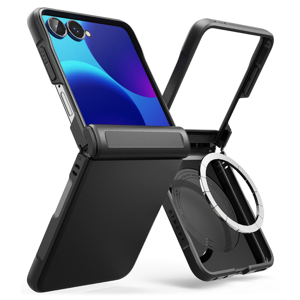 MagSafe-etui til Samsung Galaxy Z Flip8 F776, Ringke, Onyx Flap, Sort