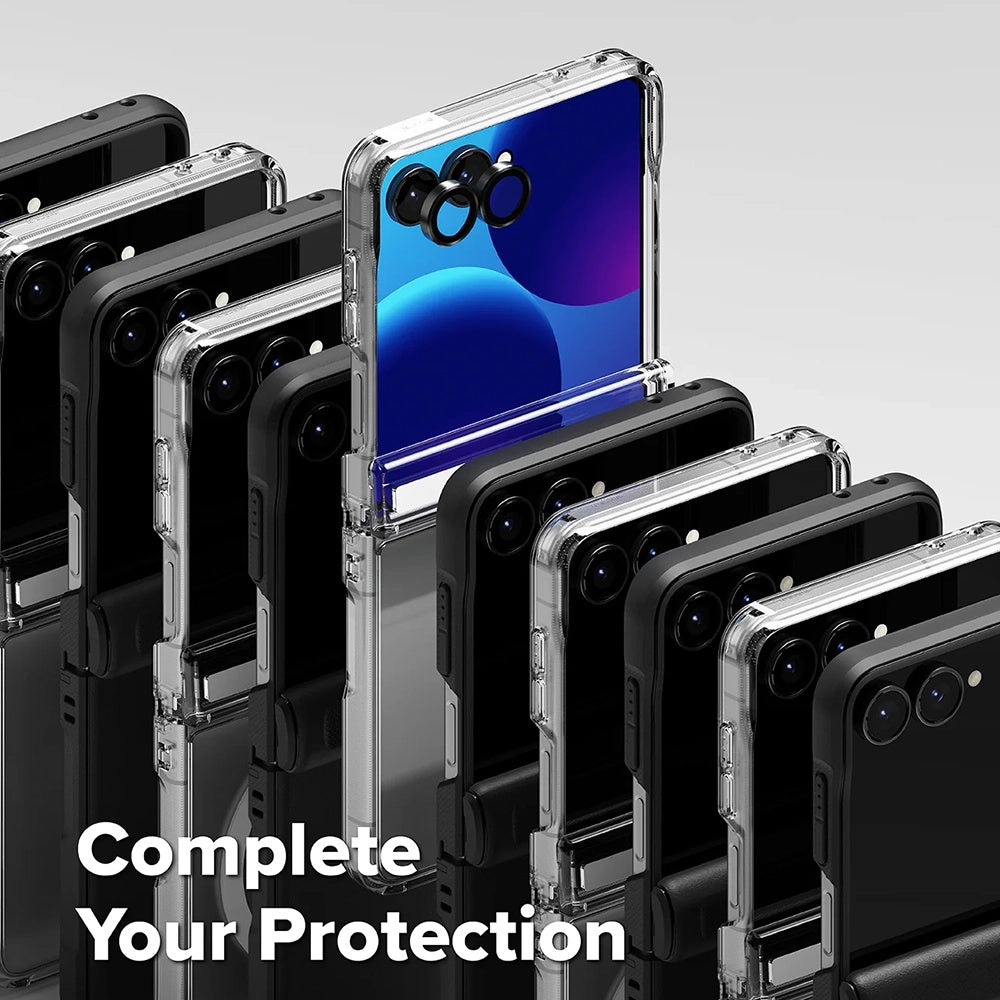MagSafe-etui til Samsung Galaxy Z Flip8 F776, Ringke, Onyx Flap, Sort