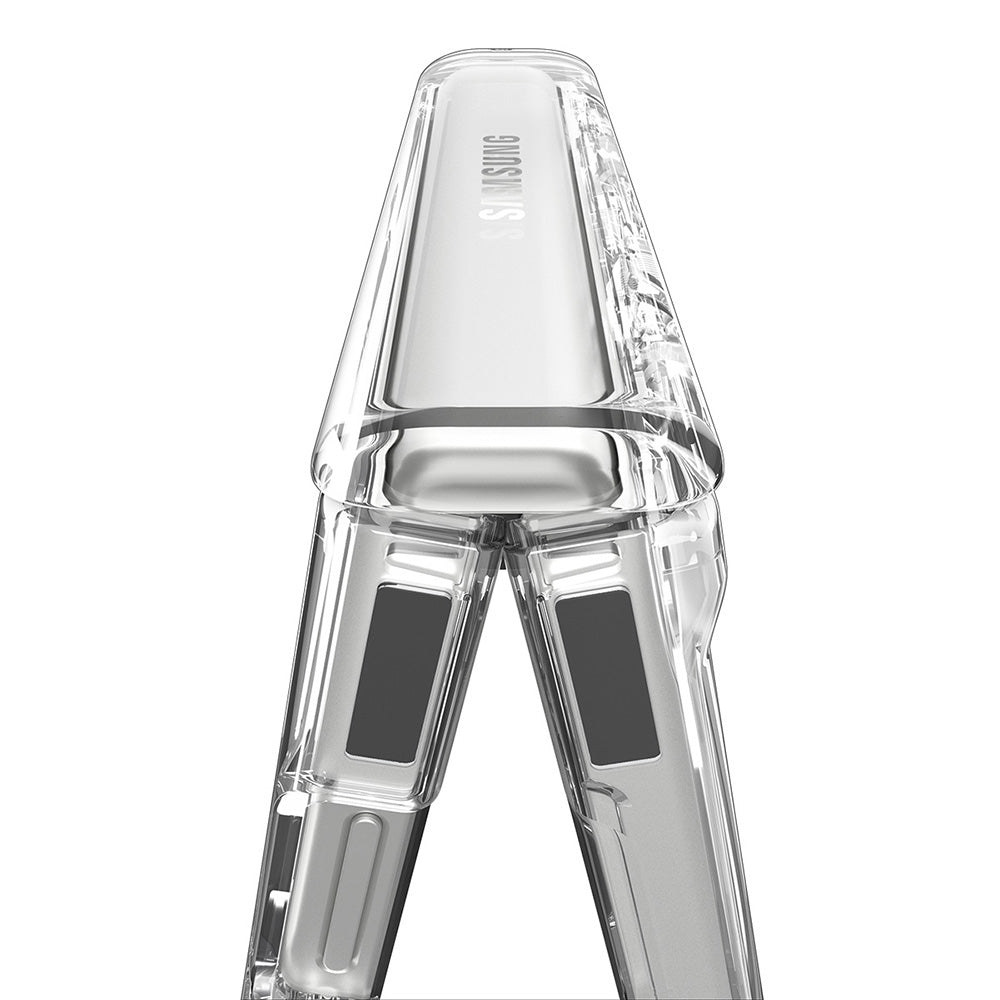 MagSafe-etui til Samsung Galaxy Z Flip8 F776, Spigen, Ultra Hybrid Pro, Transparent Hvid ACS11524