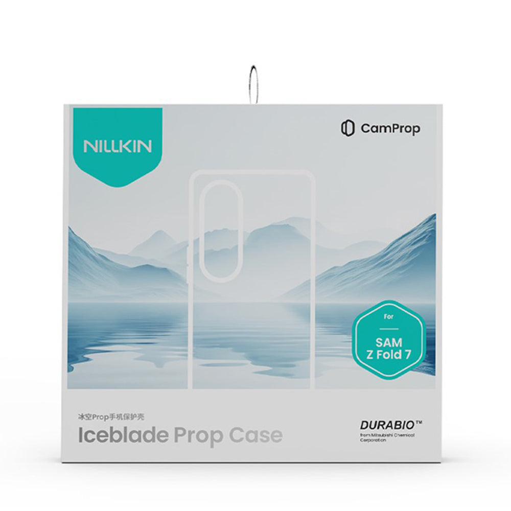 MagSafe-etui til Samsung Galaxy Z Fold7 F966, Nillkin, Iceblade Prop med kameraklip, Brun