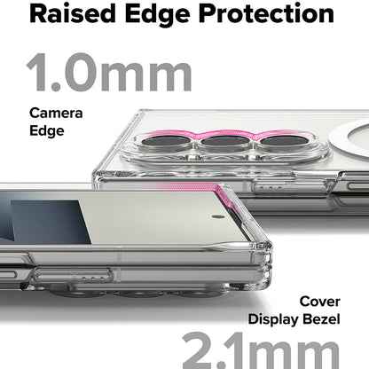 MagSafe-cover til Samsung Galaxy Z Fold7 F966, Ringke, Fusion, Transparent
