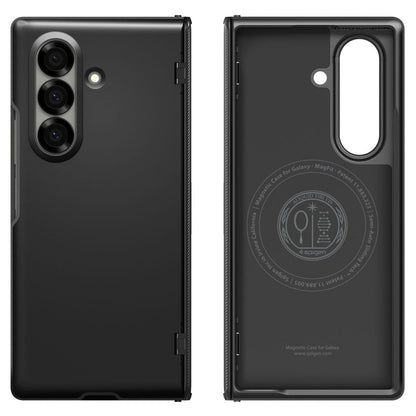 MagSafe Case for Samsung Galaxy Z Fold7 F966, Spigen, Slim Armor Pro, Black