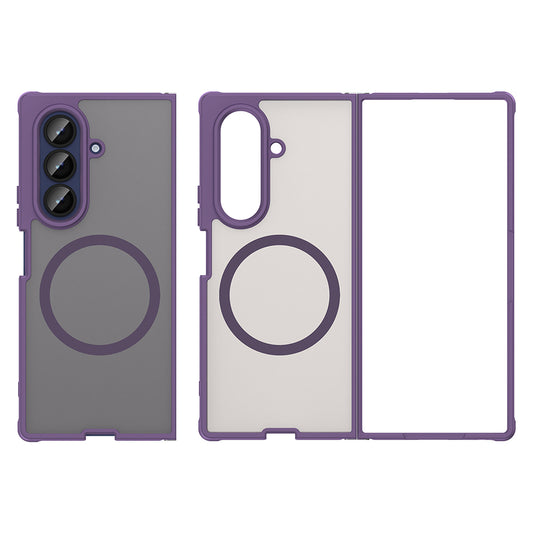 MagSafe-etui til Samsung Galaxy Z Fold7 F966, Techsuit, HaloFrost II, Lilla