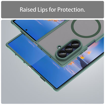 MagSafe-etui til Samsung Galaxy Z Fold7 F966, Techsuit, HaloFrost II, Grøn