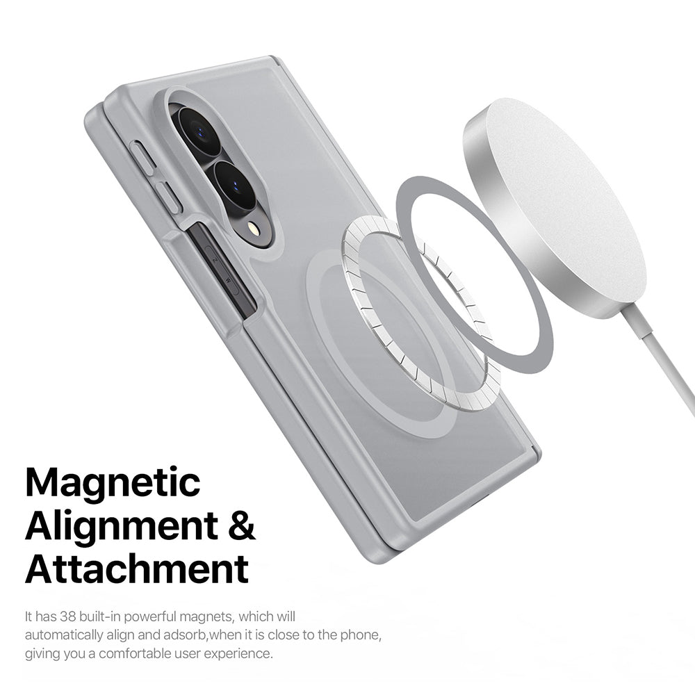 MagSafe-etui til Samsung Galaxy Z Fold8 F971, DUX DUCIS, Yind, Mørkeblå