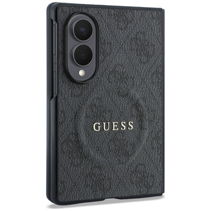 MagSafe-etui til Samsung Galaxy Z Fold8 F971, Guess, 4G Leather Classic, Sort