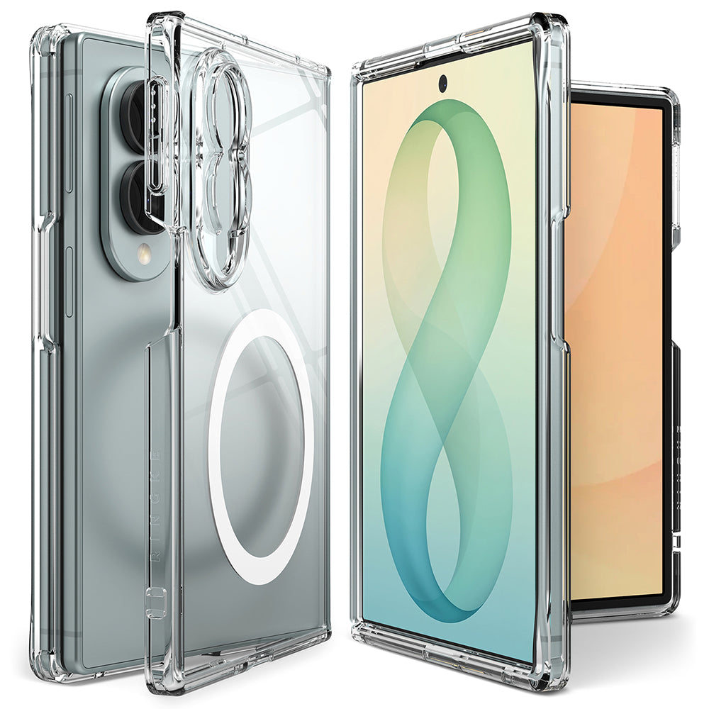 MagSafe-cover til Samsung Galaxy Z Fold8 F971, Ringke, Fusion, gennemsigtig