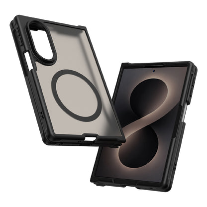 MagSafe-etui til Samsung Galaxy Z Fold8 F971, Techsuit, HaloFrost II, Sort