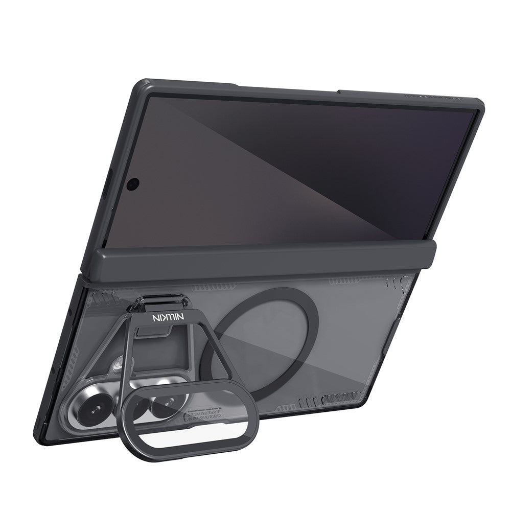 MagSafe-etui til Samsung Galaxy Z Fold8 Ultra F976, Nillkin, Iceblade Prop med kameraklip, sort