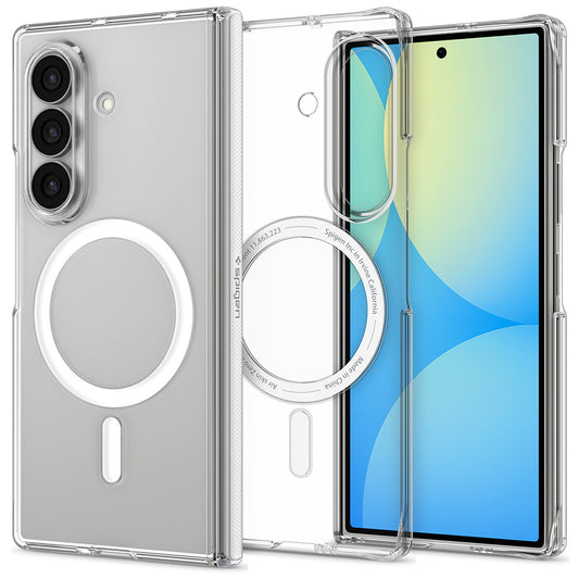 MagSafe-etui til Samsung Galaxy Z Fold8 Ultra F976, Spigen, Air Skin Zero, Transparent Hvid ACS11495