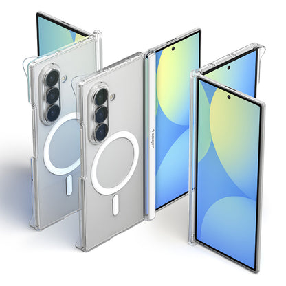 MagSafe-etui til Samsung Galaxy Z Fold8 Ultra F976, Spigen, Air Skin Zero, Transparent Hvid ACS11495