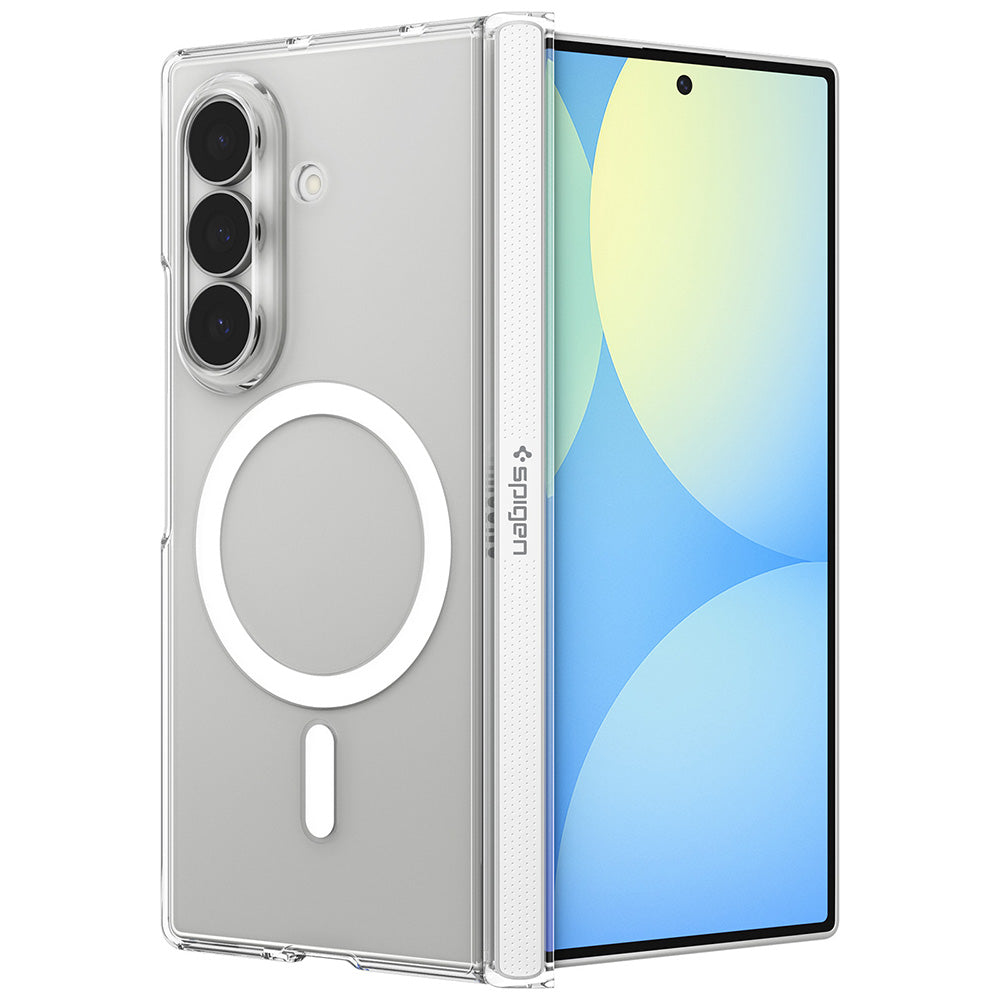 MagSafe-etui til Samsung Galaxy Z Fold8 Ultra F976, Spigen, Air Skin Zero, Transparent Hvid ACS11495
