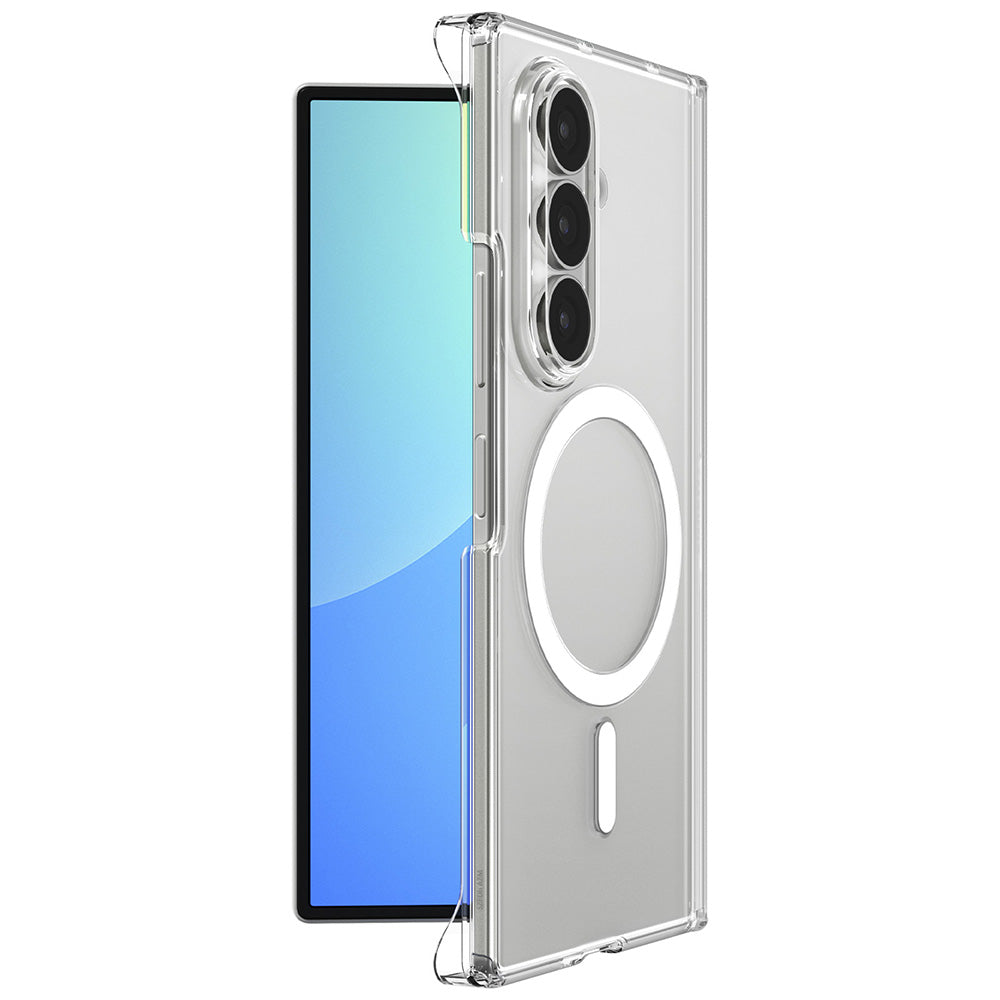 MagSafe-etui til Samsung Galaxy Z Fold8 Ultra F976, Spigen, Air Skin Zero, Transparent Hvid ACS11495