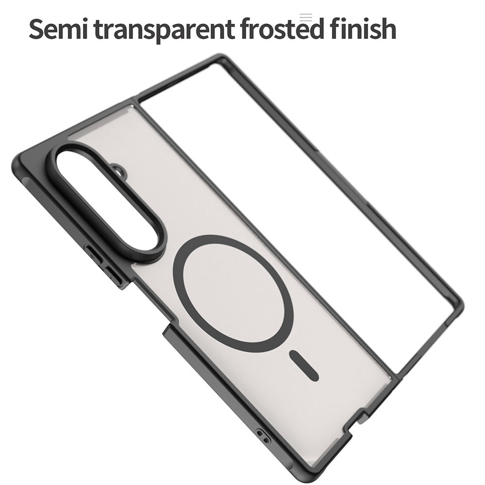 MagSafe-etui til Samsung Galaxy Z Fold8 Ultra F976, Techsuit, HaloFrost II, Sort