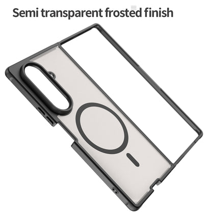 MagSafe-etui til Samsung Galaxy Z Fold8 Ultra F976, Techsuit, HaloFrost II, Sort
