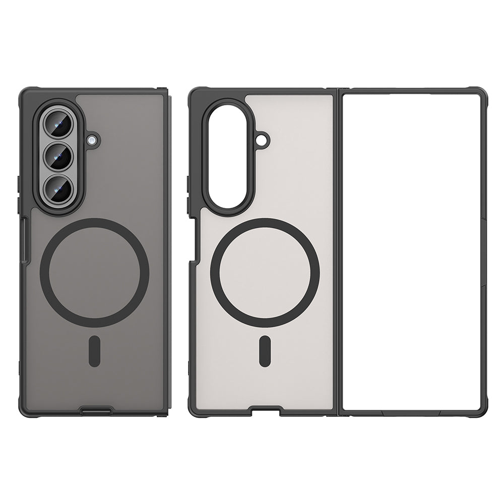 MagSafe-etui til Samsung Galaxy Z Fold8 Ultra F976, Techsuit, HaloFrost II, Sort