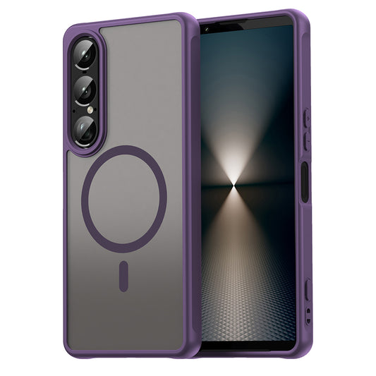MagSafe-etui til Sony Xperia 1 VII, Techsuit, HaloFrost II, Lilla