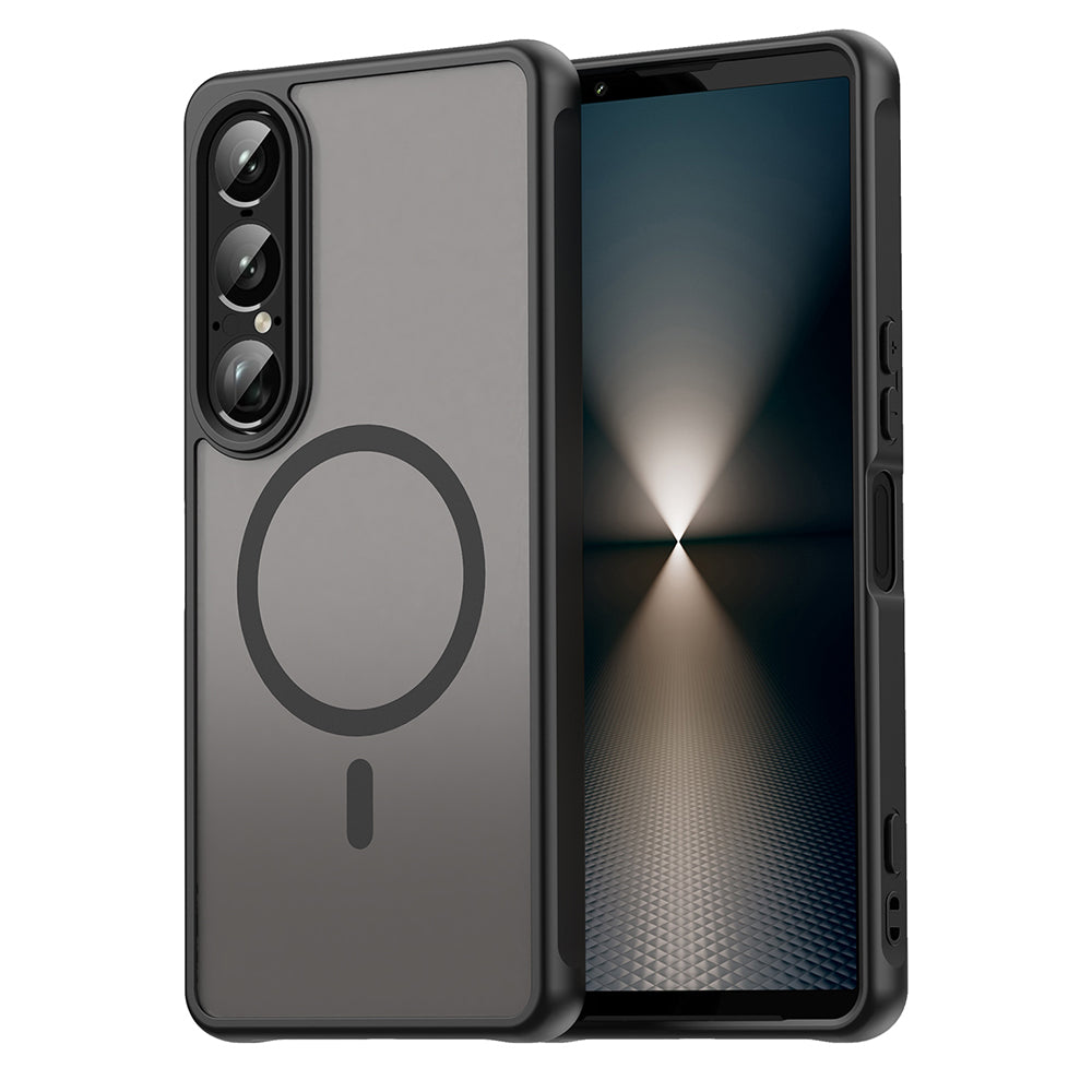 MagSafe-etui til Sony Xperia 1 VII, Techsuit, HaloFrost II, Sort