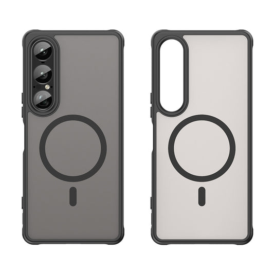 MagSafe-etui til Sony Xperia 1 VII, Techsuit, HaloFrost II, Sort