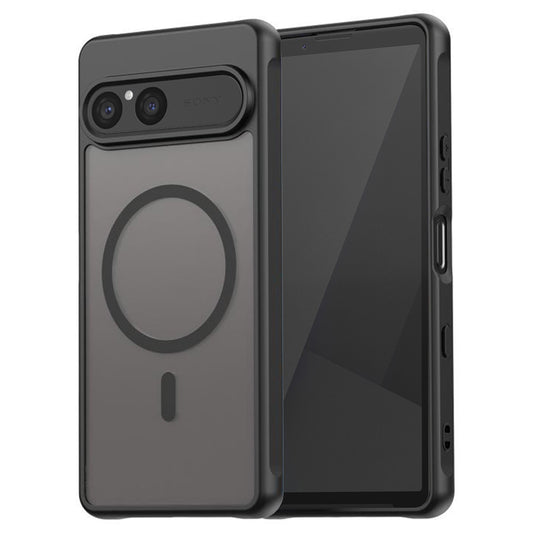 MagSafe cover til Sony Xperia 10 VII, Techsuit, HaloFrost II, Sort