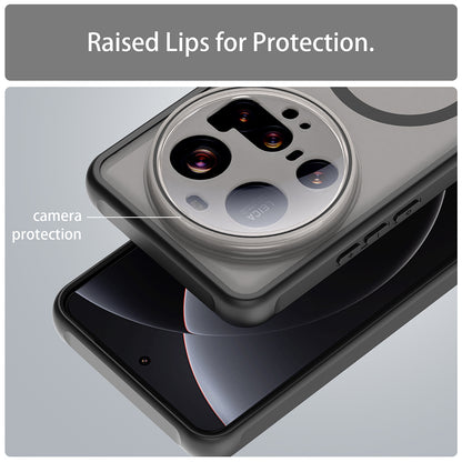 MagSafe-etui til Xiaomi 15 Ultra, Techsuit, HaloFrost II, Sort