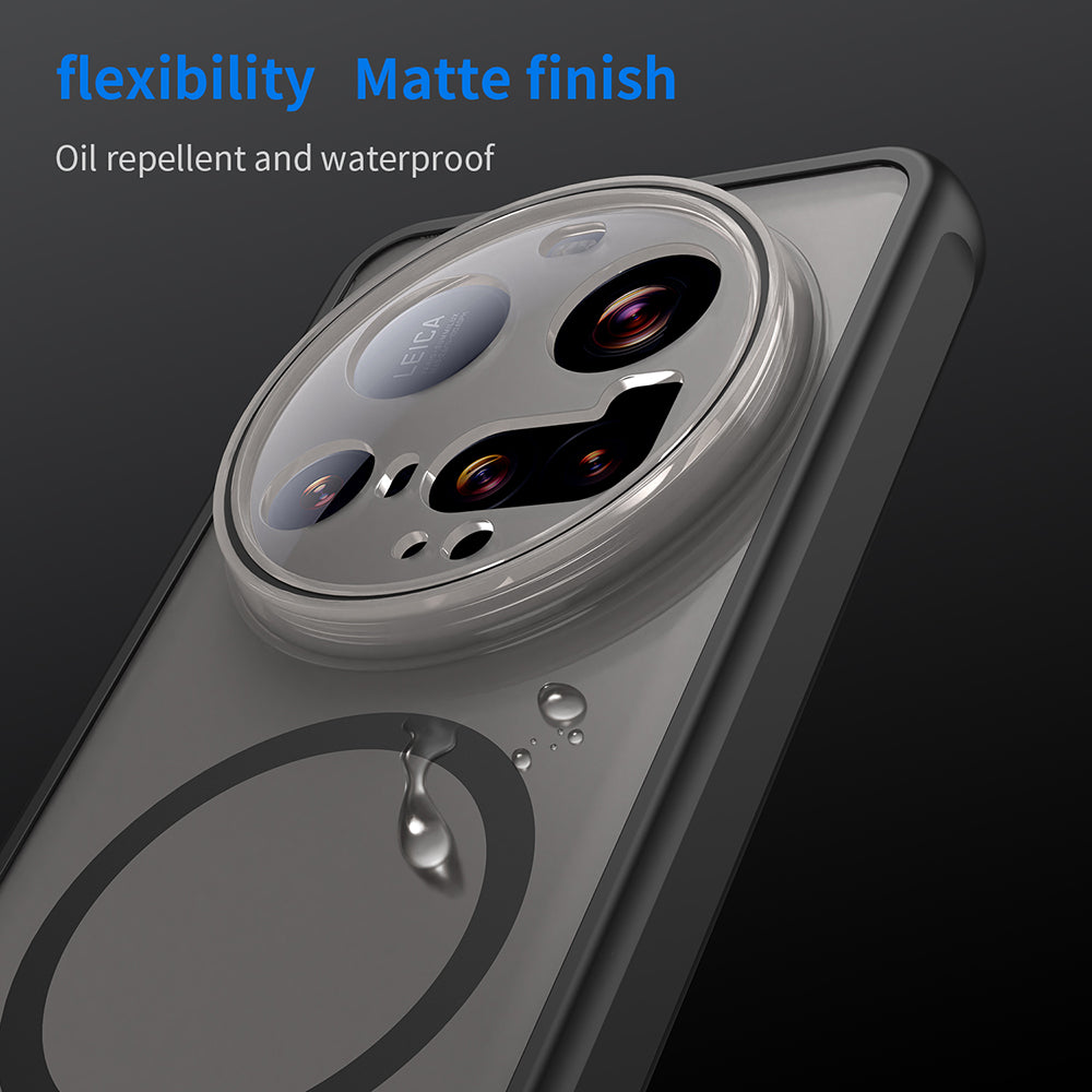 MagSafe-etui til Xiaomi 15 Ultra, Techsuit, HaloFrost II, Sort