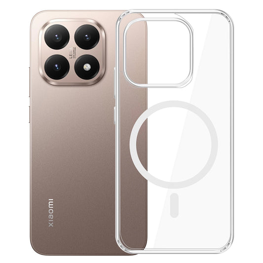 MagSafe cover til Xiaomi 15T, 3MK, Armor MagCase, Gennemsigtig