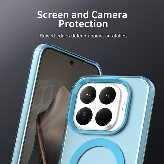MagSafe-etui til Xiaomi 15T Pro, Techsuit, CandyCase, Blå
