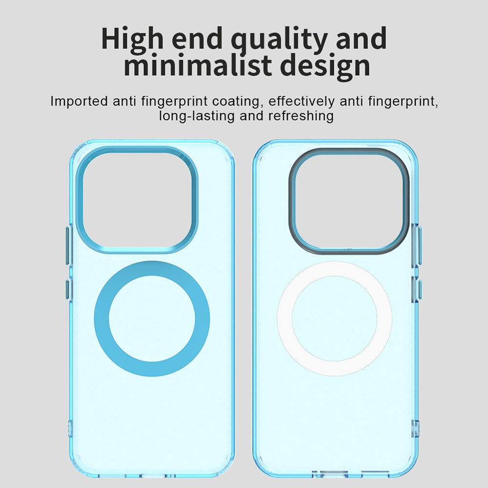 MagSafe-etui til Xiaomi 15T Pro, Techsuit, CandyCase, Blå