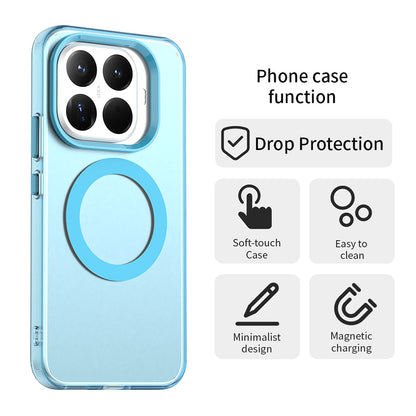 MagSafe-etui til Xiaomi 15T Pro, Techsuit, CandyCase, Blå