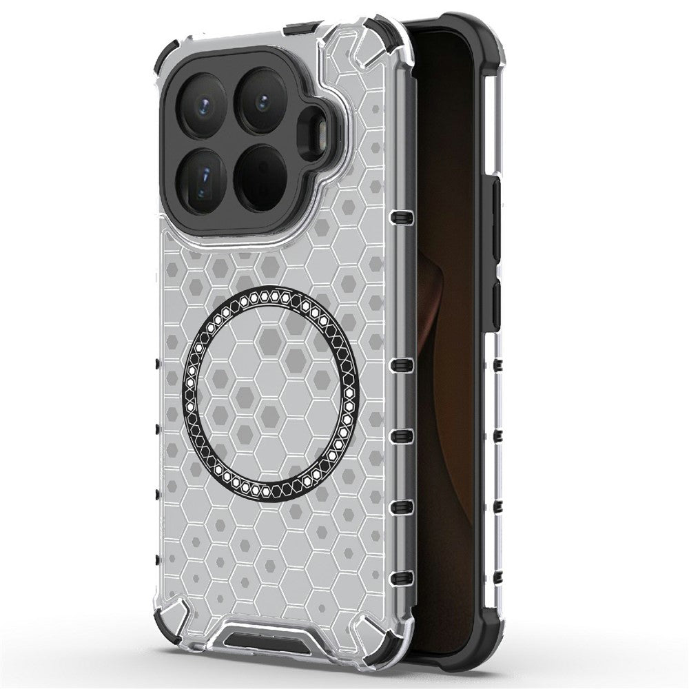 MagSafe cover til Xiaomi 15T Pro, Techsuit, HoneyComb Shield, Hvid