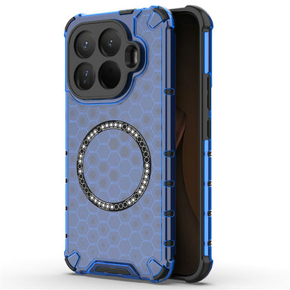 MagSafe cover til Xiaomi 15T Pro, Techsuit, HoneyComb Shield, Blå