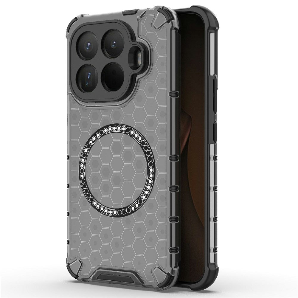 MagSafe cover til Xiaomi 15T Pro, Techsuit, HoneyComb Shield, Sort