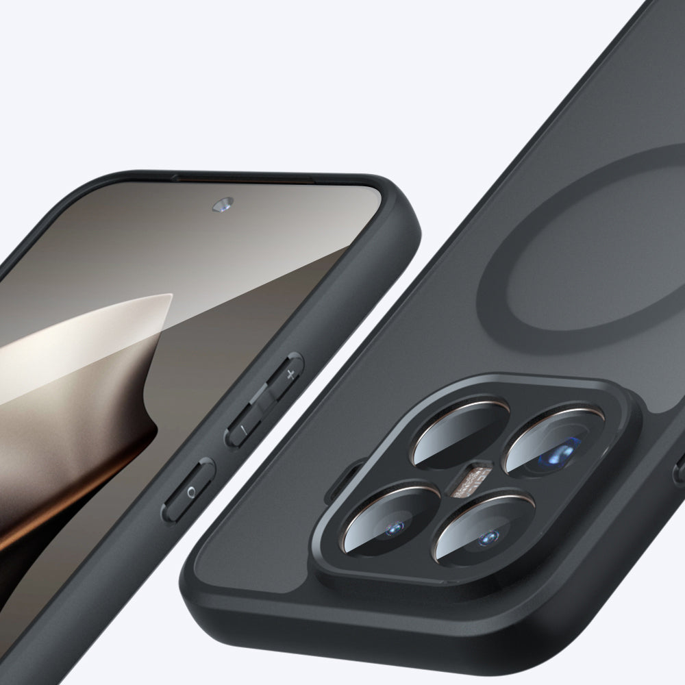 MagSafe cover til Xiaomi 15T Pro, Techsuit, PureFrost, Satin Sort