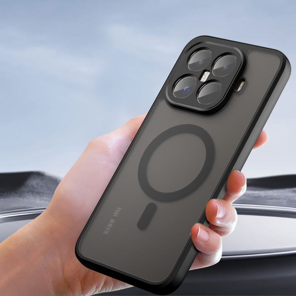 MagSafe cover til Xiaomi 15T, Techsuit, PureFrost, Satin Sort