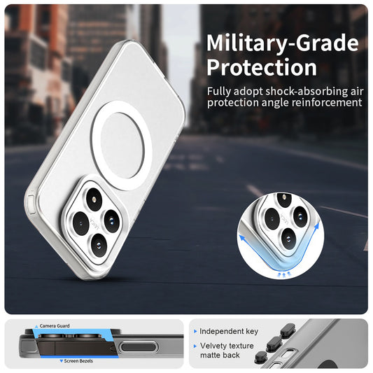 MagSafe cover til Xiaomi 17, Techsuit, CandyCase, Hvid