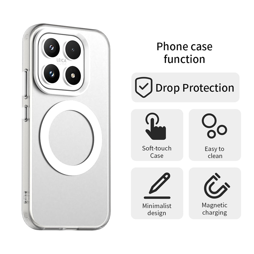 MagSafe cover til Xiaomi 17, Techsuit, CandyCase, Hvid