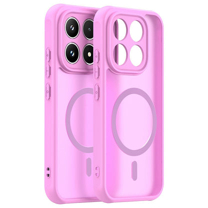 MagSafe cover til Xiaomi 17, Techsuit, HaloFrost II, Pink