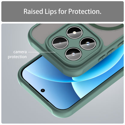 MagSafe cover til Xiaomi 17, Techsuit, HaloFrost II, Grøn